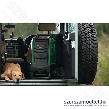 BOSCH Fontus II Akkus kültéri mosó 20bar, 15l 18V (2,5Ah akku és töltő)