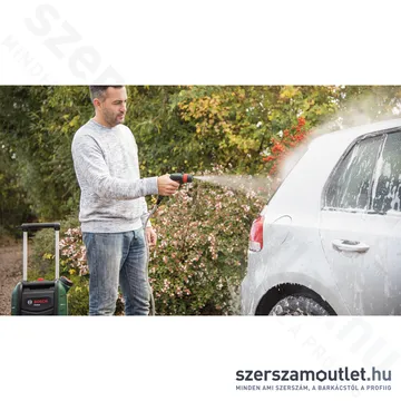 BOSCH Fontus II Akkus kültéri mosó 20bar, 15l 18V (2,5Ah akku és töltő)
