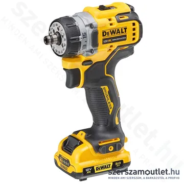 DEWALT DCD703L2T-QW XR Akkus fúró-csavarbehajtó, levehető tokmányú, kofferben (2x3,0Ah/12V)