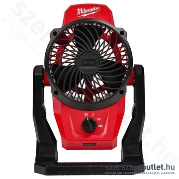 MILWAUKEE M12 AF-0 Akkus ventilátor (12V) (Akku és töltő nélkül!)