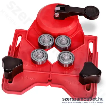 EXTOL Fúróvezető sablon gyémánt körkivágókhoz, tapadókorongos (4-83mm)