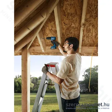 BOSCH GSB 185-LI Akkus ütvefúró-csavarozó kofferben (18V) (Akku és töltő nélkül!) (06019K3103)