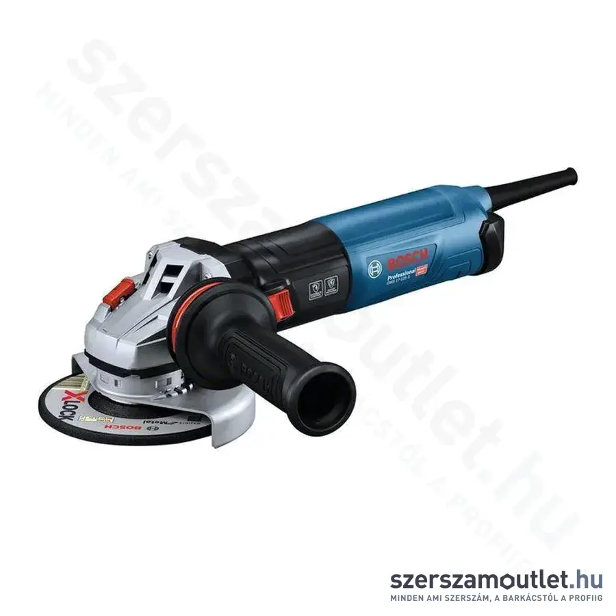 BOSCH GWS 17-125 S Sarokcsiszoló fordulatszám szabályzós (1700W/125mm) (06017D0300)