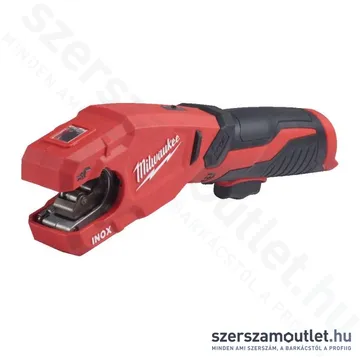 MILWAUKEE M12 PCSS-0 Akkus csővágó INOX (12V) (Akku és töltő nélkül!)