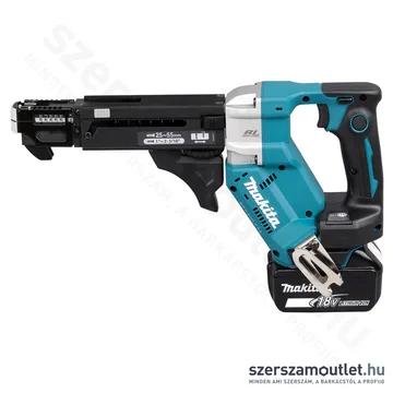 MAKITA DFR551RTJ Akkus táras gipszkarton csavarbehajtó 55mm (2x5,0Ah/18V)