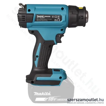 MAKITA DHG181ZJ Akkus hőlégfúvó (18V/150-550°C) (Akku és töltő nélkül!)