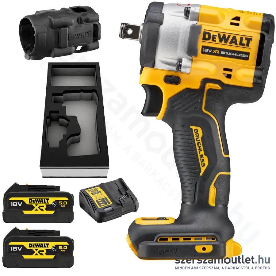 DEWALT DCF921P2G-QW Szénkefementes akkus ütvecsavarozó (1/2