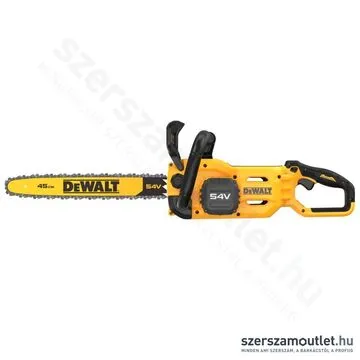 DEWALT DCMCS574N-XJ Akkus láncfűrész szénkefementes (54V/45cm) (Akku és töltő nélkül!)