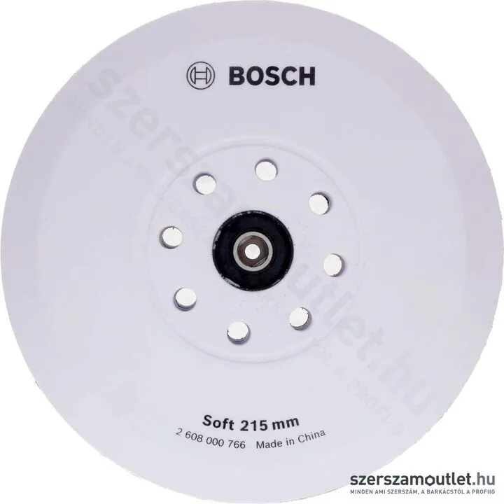 BOSCH Csiszolótányér puha + közdarab 215 mm GTR 550-hez (2608000766)