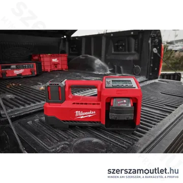 MILWAUKEE M18 BI-0 Akkus kompresszor (18V) (Akku és töltő nélkül!)