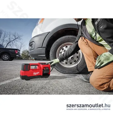 MILWAUKEE M18 BI-0 Akkus kompresszor (18V) (Akku és töltő nélkül!)