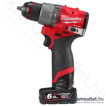 MILWAUKEE M12 FPD2-602X Akkus ütvefúró-csavarozó HD kofferben (2x6,0Ah/12V) (4933479870)