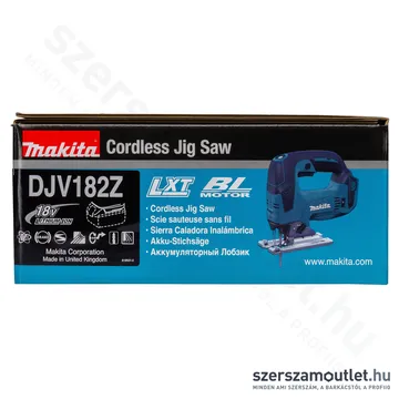 MAKITA DJV182Z Akkus szúrófűrész (18V) (Akku és töltő nélkül!)
