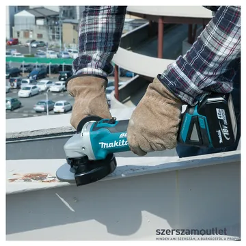 MAKITA DGA504RTJ Akkus sarokcsiszoló MAKPAC kofferben 125mm (2x5,0Ah/18V)