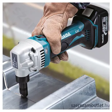 MAKITA DJN161Z Akkus lemezlyukasztó (18V) (Akku és töltő nélkül!)