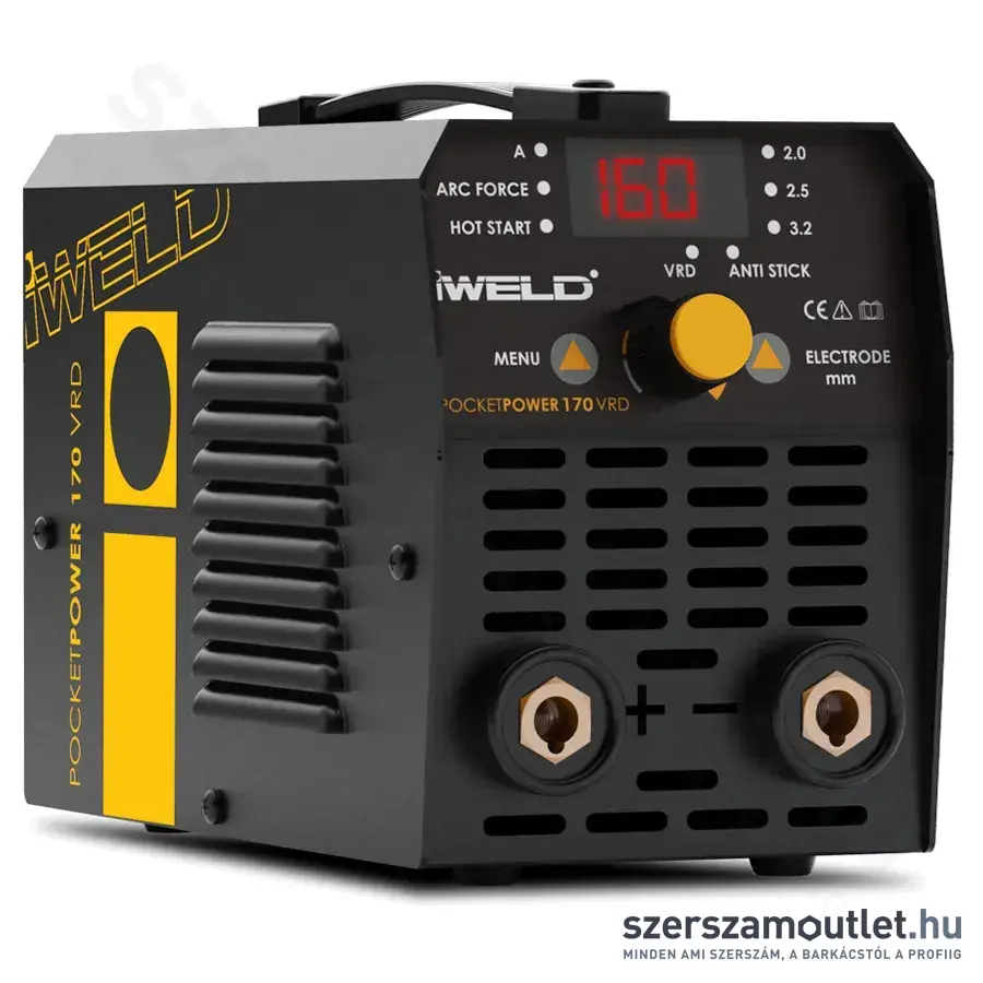 IWELD GORILLA POCKETPOWER 170 Hegesztő inverter (20-160A)