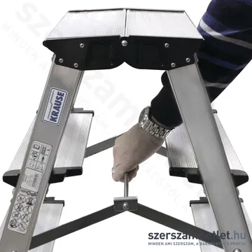 KRAUSE MONTO TREPPO Két oldalon járható összecsukható fellépő 2x4 fokos (126047)