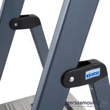 KRAUSE SECURO Lépcsőfokos eloxált állólétra 7 fokos (126450)
