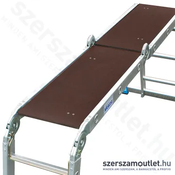 KRAUSE MONTO + STABILO Csuklós létra dobogó készlet 151x30cm (122261)