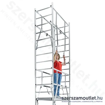 KRAUSE CLIMTEC Alumínium munkaállvány, 1. magasítás 5,0m (710123)