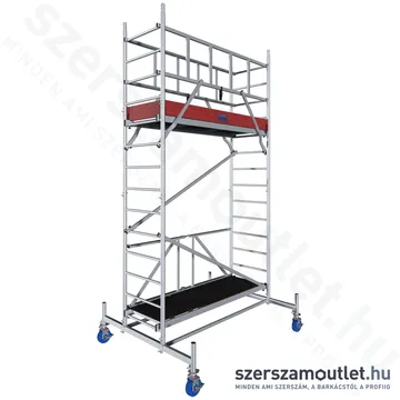 KRAUSE PROTEC XS Összecsukható alumínium gurulóállvány 4,8m (942128)