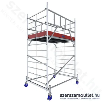 KRAUSE PROTEC XXL Alumínium gurulóállvány (széles kivitel) 4,3m (945112)