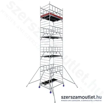 KRAUSE PROTEC XXL Alumínium gurulóállvány (széles kivitel) 9,3m (945167)