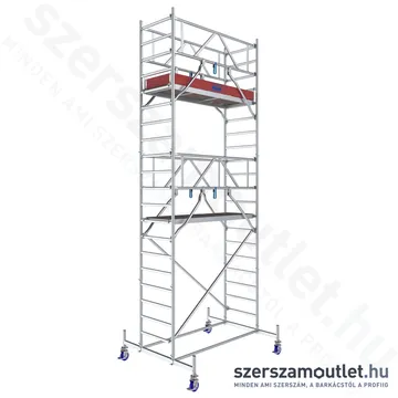 KRAUSE STABILO 10 Alumínium gurulóállvány 2,0m/6,4m (771049)