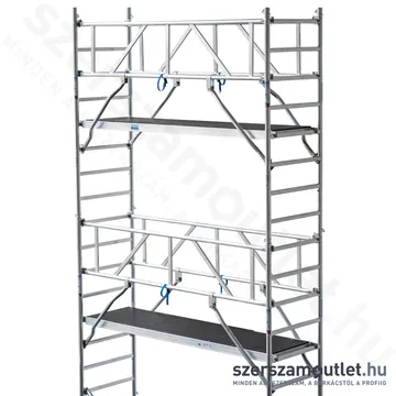 KRAUSE STABILO 10 Alumínium gurulóállvány 2,0m/7,4m (771056)