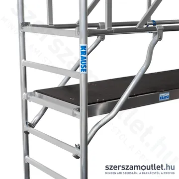 KRAUSE STABILO 10 Alumínium gurulóállvány 2,0m/7,4m (771056)
