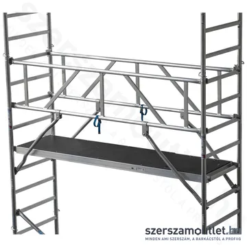KRAUSE STABILO 10 Alumínium gurulóállvány 2,0m/7,4m (771056)