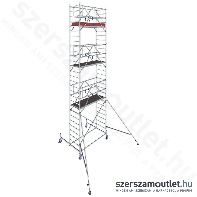 KRAUSE STABILO 10 Alumínium gurulóállvány 2,0m/8,4m (771063)