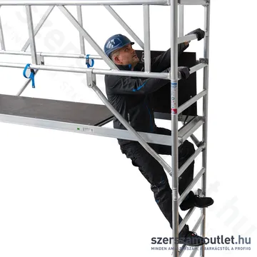 KRAUSE STABILO 10 Alumínium gurulóállvány 2,0m/12,4m (771100)