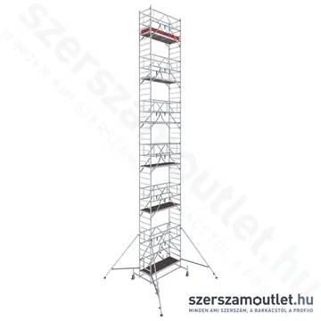 KRAUSE STABILO 10 Alumínium gurulóállvány 2,0m/13,4m (771117)