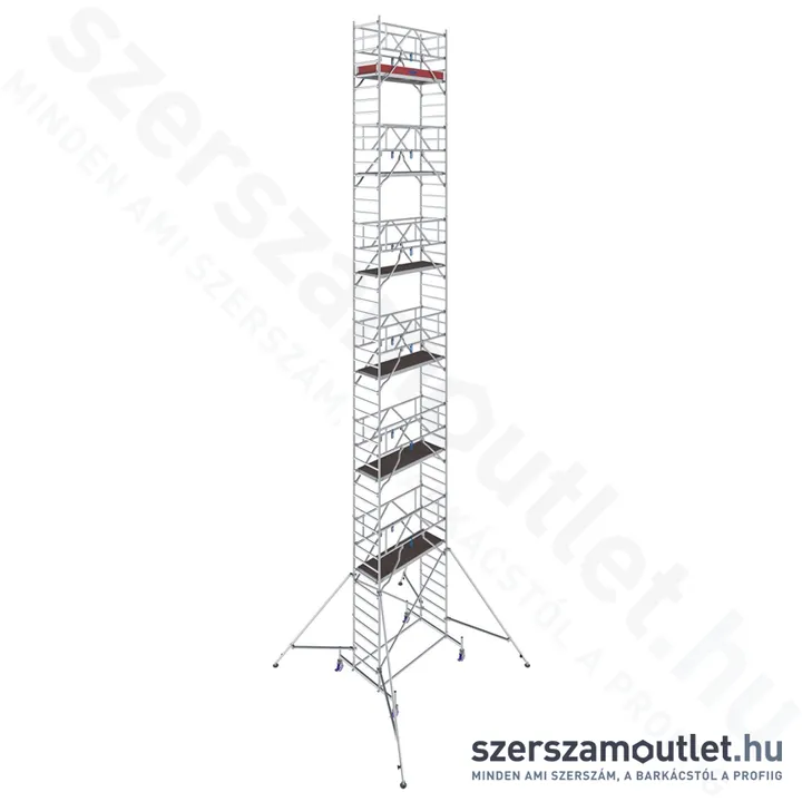 KRAUSE STABILO 10 Alumínium gurulóállvány 2,0m/14,4m (771124)