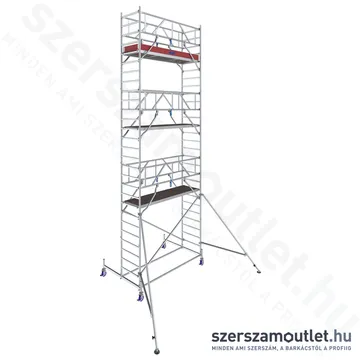 KRAUSE STABILO 10 Alumínium gurulóállvány 2,5m/8,4m (772060)