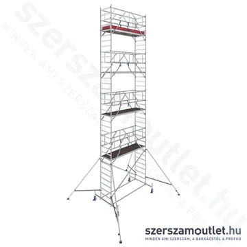 KRAUSE STABILO 10 Alumínium gurulóállvány 2,5m/10,4m (772084)
