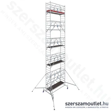 KRAUSE STABILO 10 Alumínium gurulóállvány 2,5m/11,4m (772091)