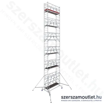 KRAUSE STABILO 10 Alumínium gurulóállvány 2,5m/13,4m (772114)