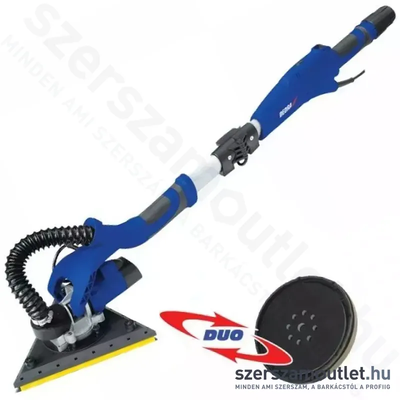 DEDRA Teleszkópos falcsiszoló cserélhető fejjel 225/285mm 710W