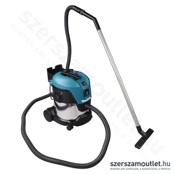 MAKITA VC2012L INOX Ipari száraz-nedves porszívó (Push&Clean szűrőtisztítás) (1000W/20l)
