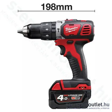 MILWAUKEE M18 BPD-402C Akkus ütvefúró-csavarozó kofferben (2x4,0Ah/18V) (4933443520)