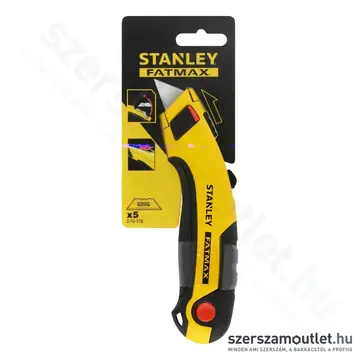 STANLEY FatMax visszatolható trapéz pengés kés + 5db penge (0-10-778)