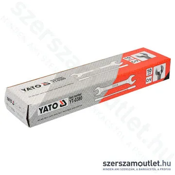 YATO Villáskulcs készlet 10 részes 6-27mm (YT-0380)