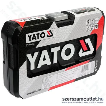 YATO Dugókulcs készlet 23 részes 1/4
