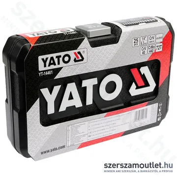 YATO Dugókulcs készlet 25 részes 1/4