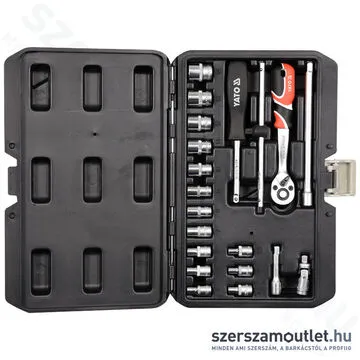 YATO Dugókulcs készlet 20 részes 1/4