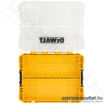 DEWALT Közepes TOUGHCASE tároló (üres) bittartóval és 2db tárolóhellyel (DT70803-QZ)