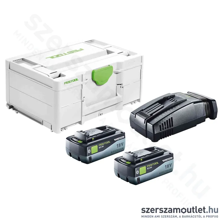 FESTOOL SYS 18V 2x8,0Ah/SCA 16 Energia szett (akku+töltő)