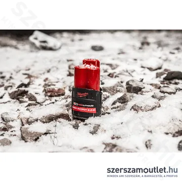 MILWAUKEE M12 HB2.5 HIGH OUTPUT™ Akkumulátor 2,5Ah/12V Li-ion